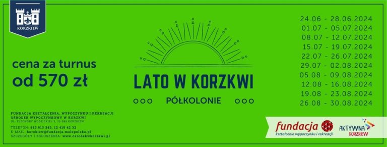 baner półkolonie 2024